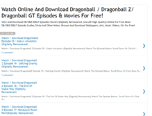 Tablet Screenshot of dragonballplaza.blogspot.com