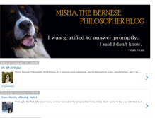 Tablet Screenshot of mishathebernesephilosopher.blogspot.com