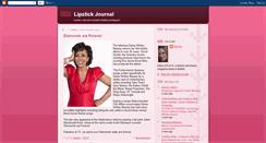 Desktop Screenshot of lipstickjournal.blogspot.com