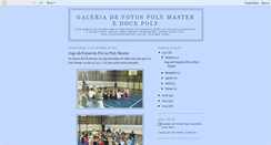 Desktop Screenshot of galeriadefotospolymasteredocepoly.blogspot.com