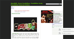 Desktop Screenshot of pendidikan-pendidikann.blogspot.com