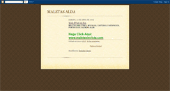 Desktop Screenshot of maletasalda.blogspot.com