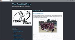 Desktop Screenshot of franklinforce.blogspot.com