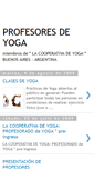 Mobile Screenshot of profesoresdeyoga.blogspot.com