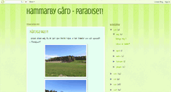 Desktop Screenshot of paradisethammarbygard.blogspot.com