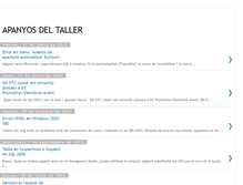 Tablet Screenshot of apanyosdeltaller.blogspot.com