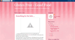 Desktop Screenshot of glutenfree-goodfood.blogspot.com