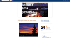 Desktop Screenshot of eastsideats.blogspot.com