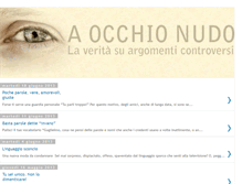 Tablet Screenshot of aocchionudo.blogspot.com