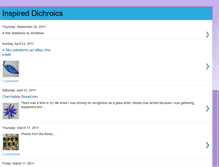 Tablet Screenshot of inspired-dichroics.blogspot.com