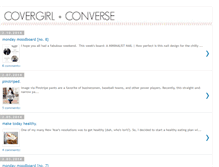 Tablet Screenshot of covergirlandconverse.blogspot.com