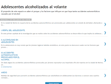 Tablet Screenshot of adolescentesalcoholizadosalvolante.blogspot.com
