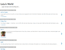 Tablet Screenshot of lulusworld.blogspot.com