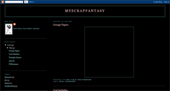 Desktop Screenshot of myscrapfantasy.blogspot.com