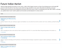 Tablet Screenshot of futureindianmarket.blogspot.com