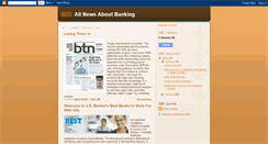 Desktop Screenshot of banknews1.blogspot.com