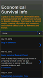 Mobile Screenshot of economicalsurvivalinfo.blogspot.com