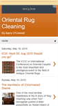 Mobile Screenshot of oriental-rug-cleaning.blogspot.com