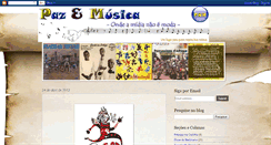 Desktop Screenshot of paz-e-musica.blogspot.com