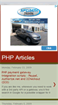 Mobile Screenshot of php5articles.blogspot.com