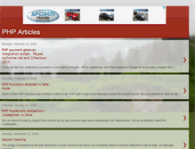 Tablet Screenshot of php5articles.blogspot.com