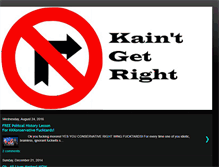 Tablet Screenshot of kaintgetright.blogspot.com