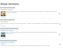 Tablet Screenshot of hansgunawan-astronomy.blogspot.com