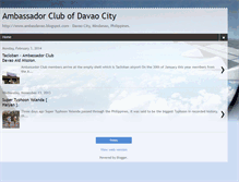 Tablet Screenshot of ambasdavao.blogspot.com