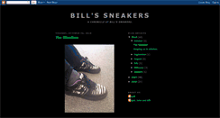 Desktop Screenshot of billssneakers.blogspot.com