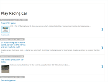 Tablet Screenshot of playracingcar.blogspot.com