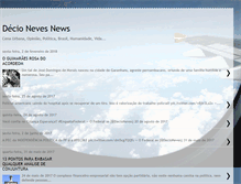 Tablet Screenshot of decionevesnews.blogspot.com