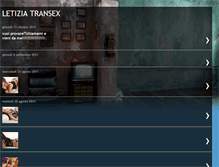 Tablet Screenshot of letiziatransex-letizia.blogspot.com