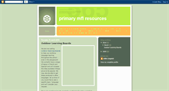 Desktop Screenshot of primary-mfl-resources.blogspot.com