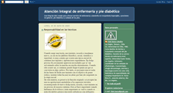 Desktop Screenshot of enfermeriaypiediabetico.blogspot.com