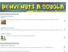Tablet Screenshot of benvenutiascuola.blogspot.com