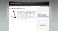 Desktop Screenshot of mission-hockey-skates.blogspot.com