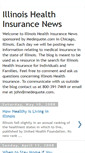 Mobile Screenshot of illinoishealthinsurancenews.blogspot.com