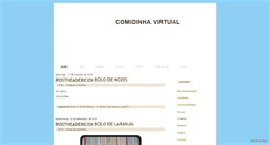 Desktop Screenshot of comidinhavirtual.blogspot.com