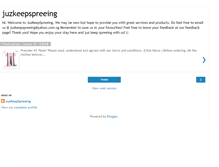 Tablet Screenshot of juzkeepspreeing.blogspot.com