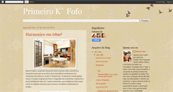 Desktop Screenshot of nossoprimeirokafofo.blogspot.com