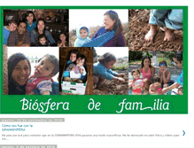 Tablet Screenshot of biosferadefamilia.blogspot.com