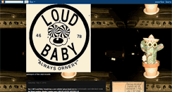 Desktop Screenshot of loudbabysounds.blogspot.com