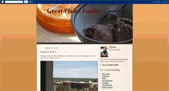 Desktop Screenshot of greatplainsfoodie.blogspot.com