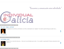 Tablet Screenshot of individualgalicia.blogspot.com