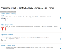 Tablet Screenshot of pharmabiotechfrance.blogspot.com