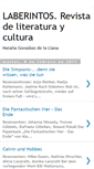 Mobile Screenshot of laberintosrevistadeliteraturaycultura.blogspot.com