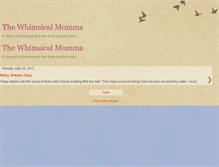 Tablet Screenshot of mommieandmore.blogspot.com