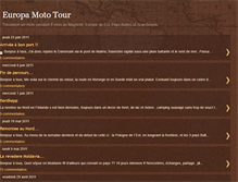 Tablet Screenshot of europamototour.blogspot.com