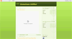 Desktop Screenshot of jamaicanjabber.blogspot.com