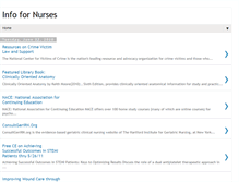 Tablet Screenshot of infofornurses.blogspot.com